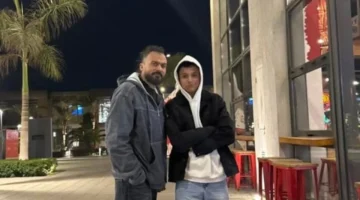 إبراهيم سعيد يشارك صورة مع نجله آدم في رمضان